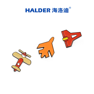 男女衣服勋章胸针 HALDER简约风战斗机飞行航空客运飞机金属徽章