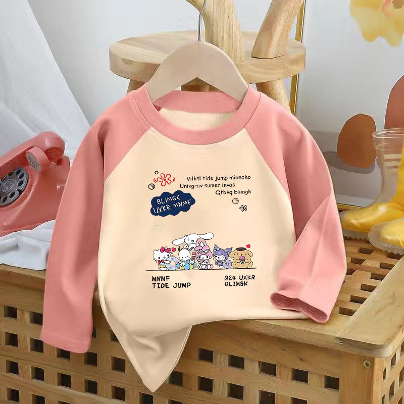 秋冬季新款儿童衣服双面德绒打底衫女童拼接长袖T恤女宝保暖上衣,童装/婴儿装/亲子装,T恤,淘宝优惠券,粉丝福利购,淘宝优惠卷