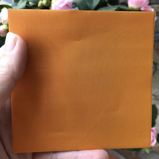 橙色巧克力压纹茶叶锡纸 费列罗鸭蛋小金橘用包装光面铝箔纸糖纸