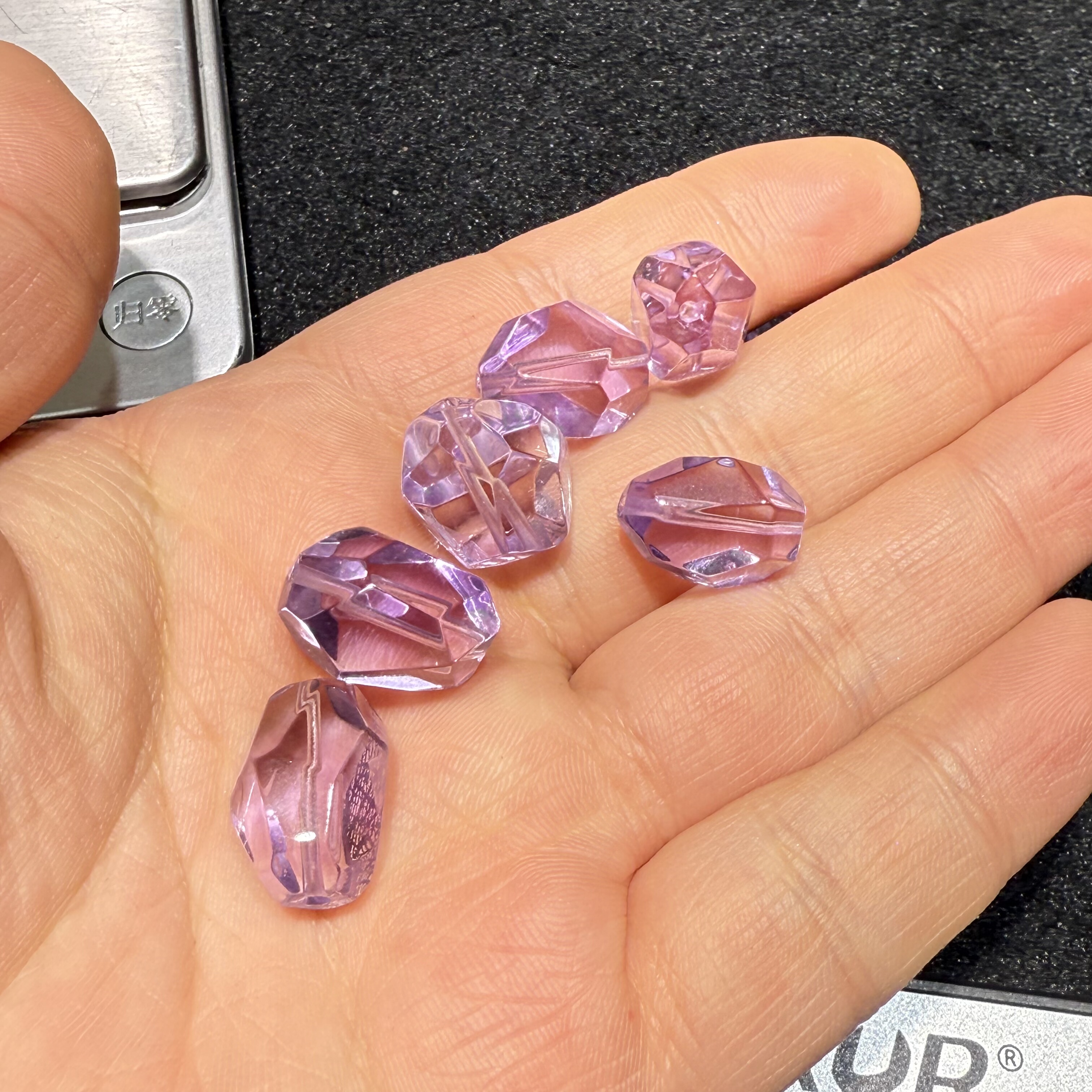 天然紫水晶随行切面散珠子diy手工饰品配件材料串珠单珠随形手串,饰品/流行首饰/时尚饰品新,手饰/手串,淘宝优惠券,粉丝福利购,淘宝优惠卷