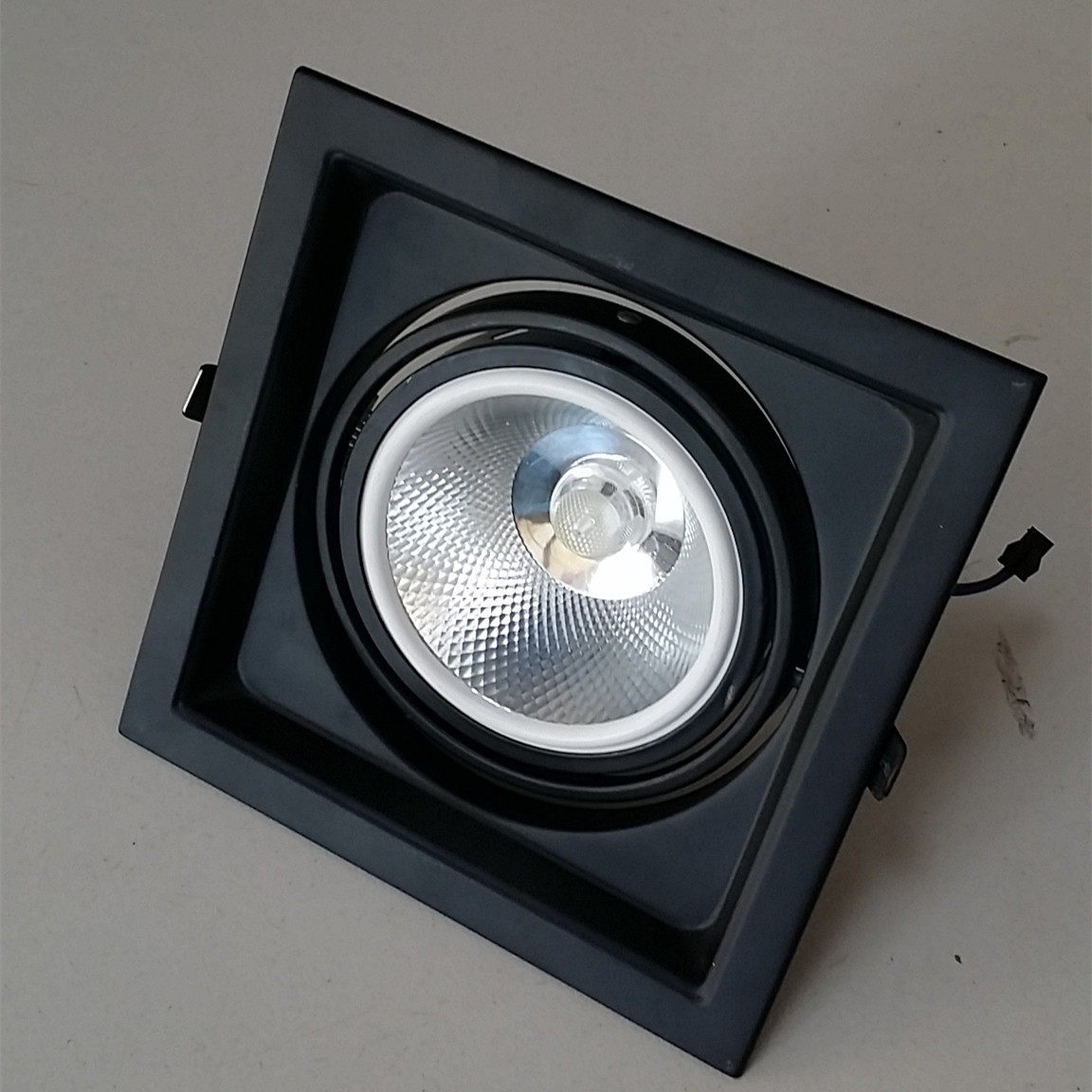 LED豆胆灯光源 COB内胆AR111单头格栅双三头代替卤素灯珠12W斗胆