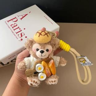 日本 xdkxt 达菲熊挂件小熊钥匙扣毛绒玩偶娃娃雪莉玫包挂饰女生