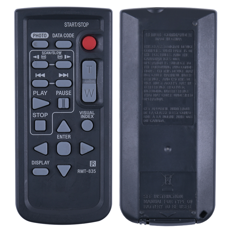 适用SONY索尼摄像机遥控器PJ820E TD30E CX900E AX60E AX100 RMT-835/RMT-845 PJ660E PJ790E VG30E