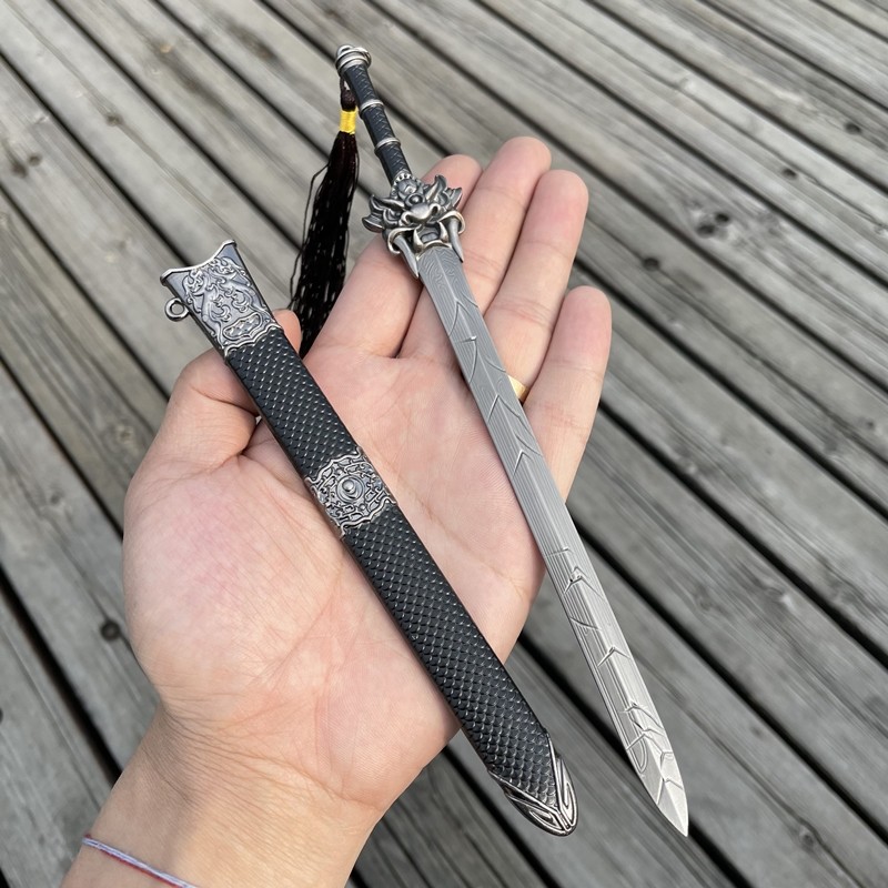 如意剑龙泉市迷你摆设兵器破月