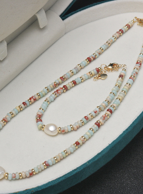 新中式天然巴洛克珍珠项链女