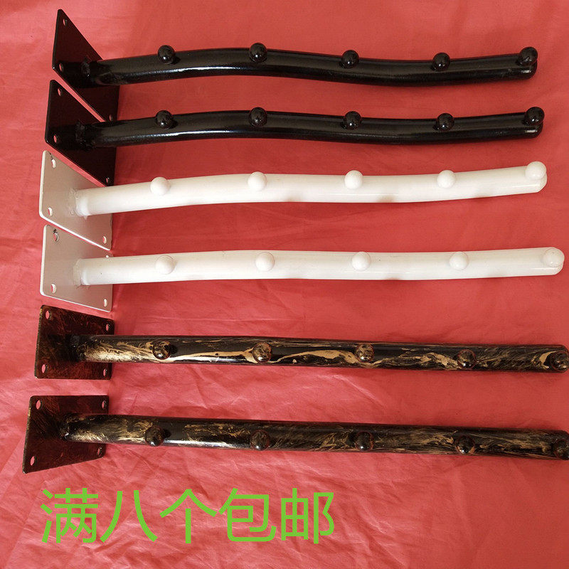 服装店上墙衣架挂钩壁挂点挂正挂衣服钩子童装女装壁挂式收纳加厚