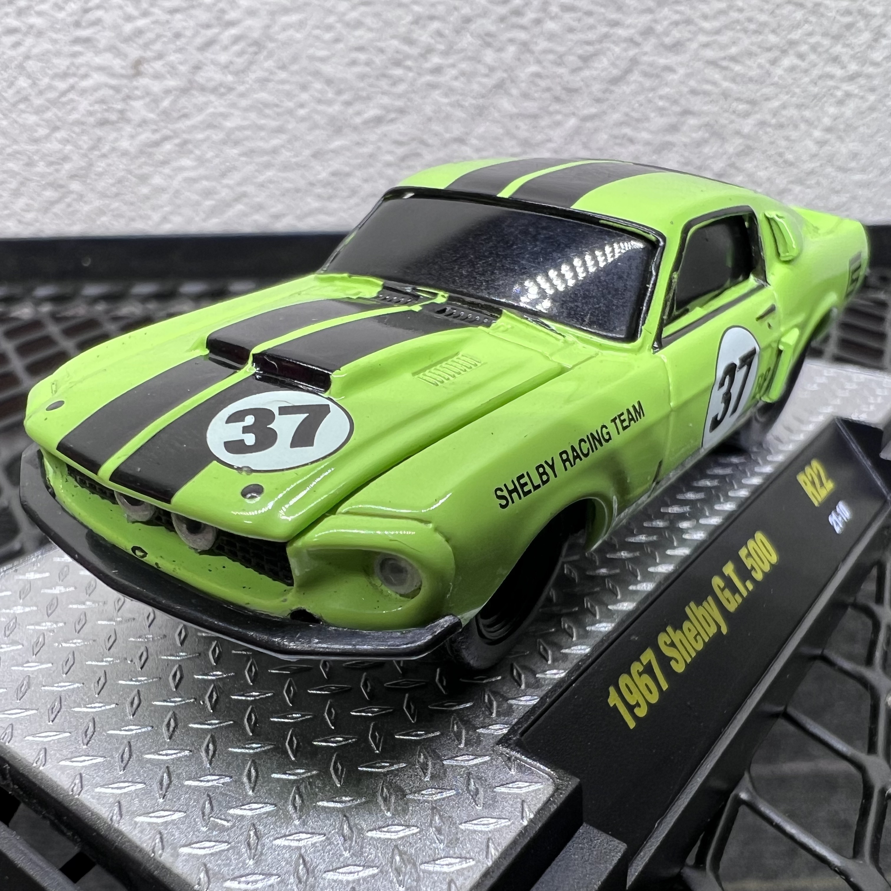 1:64福特谢尔比1967款shelby gt500合金经典美式肌肉车模型摆件