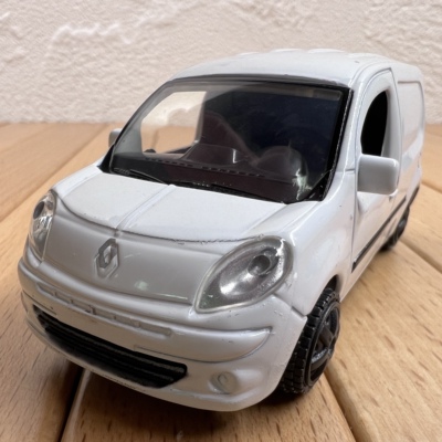1:43雷诺Kangoo汽车合金模型摆件面包车货车运输车场景摆设