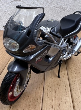 残次品 1:12杜卡迪DUCATI ST4S合金摩托车模型摆件场景摆设