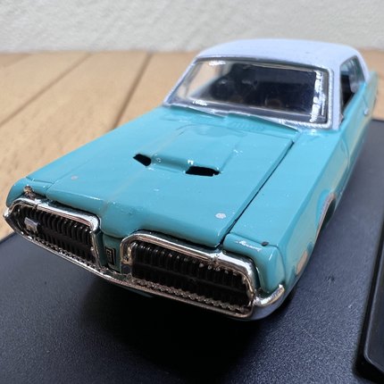 1:64水星美洲狮1968款XR-7汽车合金模型摆件肌肉车场景摆设