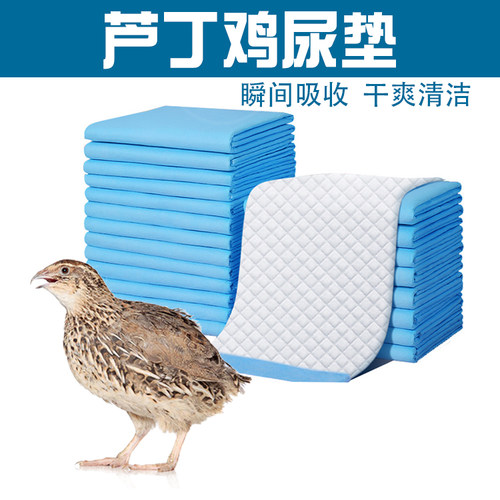 芦丁鸡隔尿垫除臭垫料粪便清理
