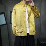 2025新中式复古风改良唐装盘扣外套上衣D942P105，男装民族服装，星座312B-2