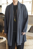 2023春季新款青年流行风衣开衫男士披风外套D263P90，男装风衣，星座312B-2