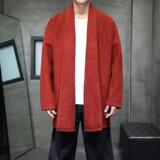 2025秋冬新款男装风含羊毛毛圈呢风衣外套中长款大衣D951P135，男装毛呢大衣，星座312B-2