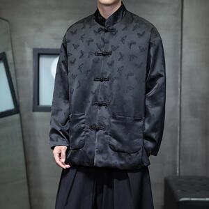 2025新中式复古风改良唐装盘扣外套上衣D942P105图片