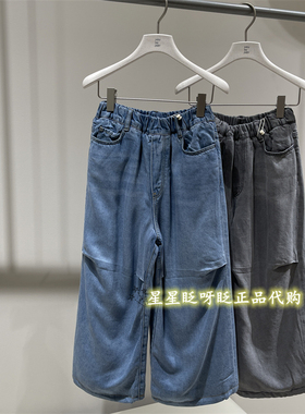 国内正品代购jnby byJNBY小江南童2025冬1PAE12180牛仔长裤加绒裤