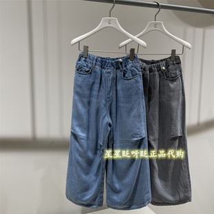 加绒裤 国内正品 byJNBY小江南童2025冬1PAE12180牛仔长裤 jnby 代购