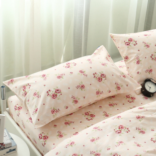 纯棉田园小碎花学生枕头套一只成人枕芯套全棉布 一对 枕套 包邮