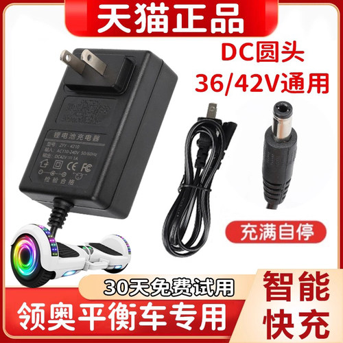 适用领奥平衡车充电器