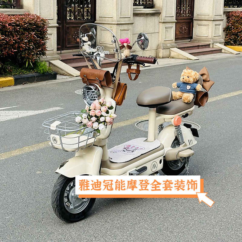 雅迪冠能摩登复古装饰品配件