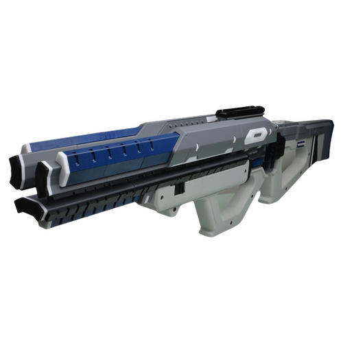 赛博朋克2077cos全可动科幻枪阿克琉斯M179E寡妇制造者