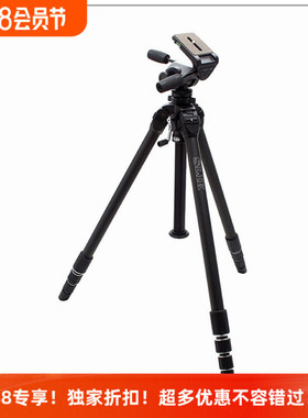 SLIK 竖力 THE PROFESSIONAL 4 SH909云台4节铝合金脚架 承重12KG