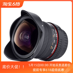 F2.8 全画幅 三阳鱼眼镜头12mm 森养SAMYANG 单反微单手动镜头