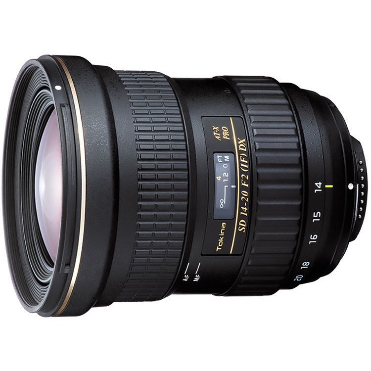 Tokina图丽14-20mm F2 PRO DX适用佳能单反相机大光圈广角变焦镜
