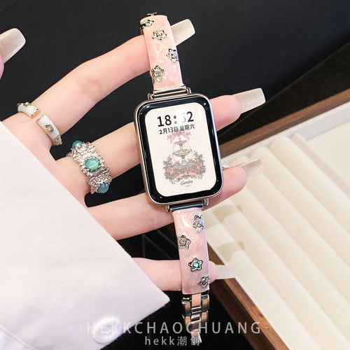 适用小米10pro表带国风手镯新品