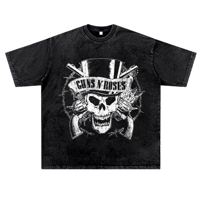 时尚潮流，舒适落肩T恤