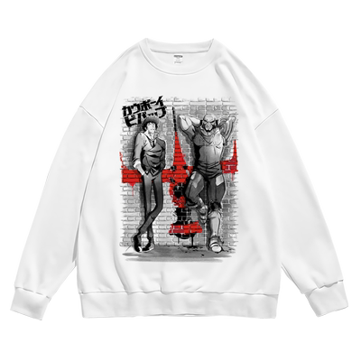 法彩鸟青春流行圆领卫衣