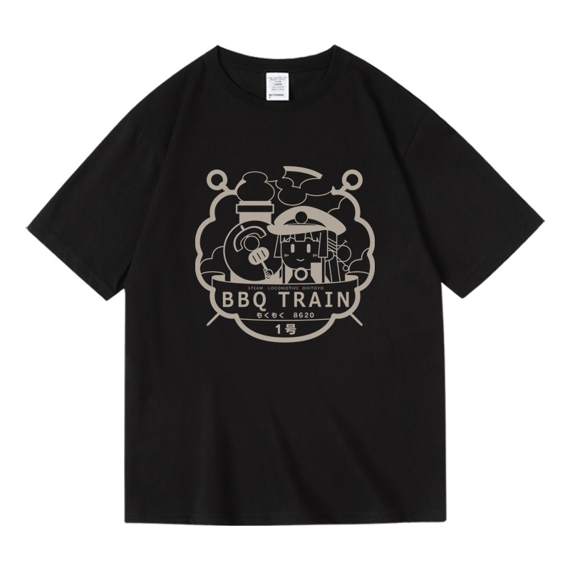 日系游戏动漫Maitetsu Last Run爱上火车二次元周边短袖T恤男女