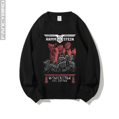 欧美重金属德国战车乐队圆领卫衣