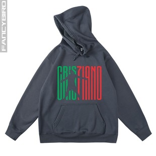 秋冬加绒连帽卫衣男女同款 cr7C罗尤文图斯葡萄牙足球周边 套头帽衫