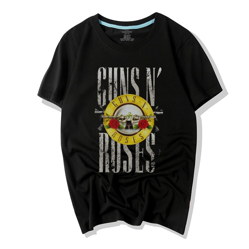 Color birds pure cotton Short sleeved Summer bottoming Guns N 'Roses Guns N' Rosesin the Men's clothing, T-shirt  category - from Buy2taobao.com to provide professional Taobao agent buy service
