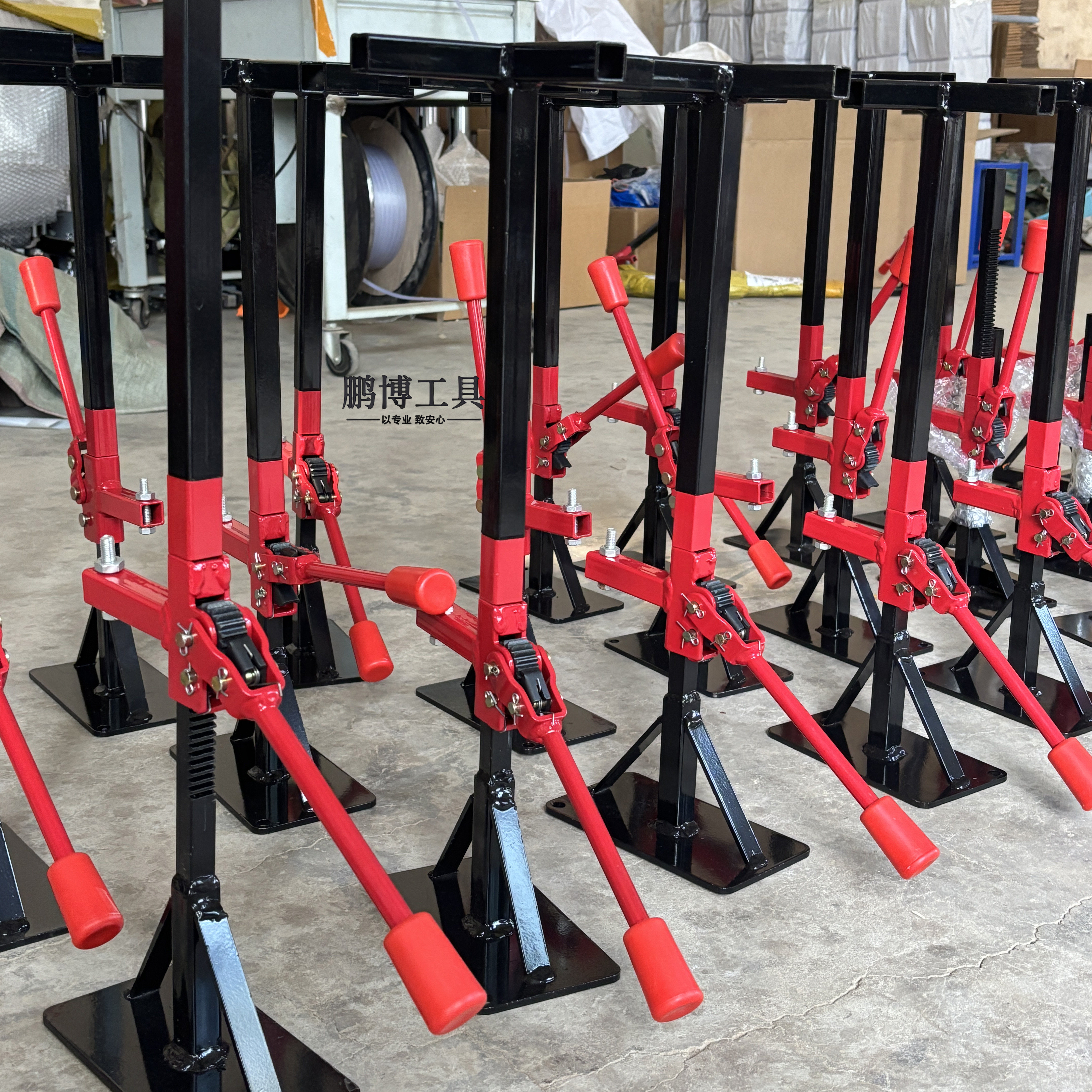 新款电动三轮车简易千斤顶维修举升支架前后轮通用移动修车支撑架