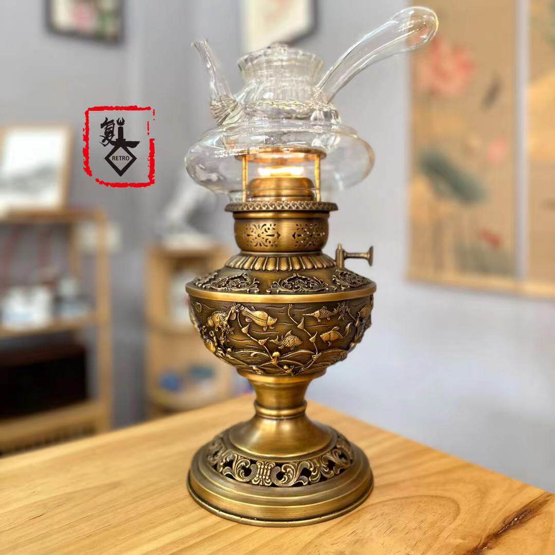 中式空气灯复古茶灯工夫茶煮茶炉