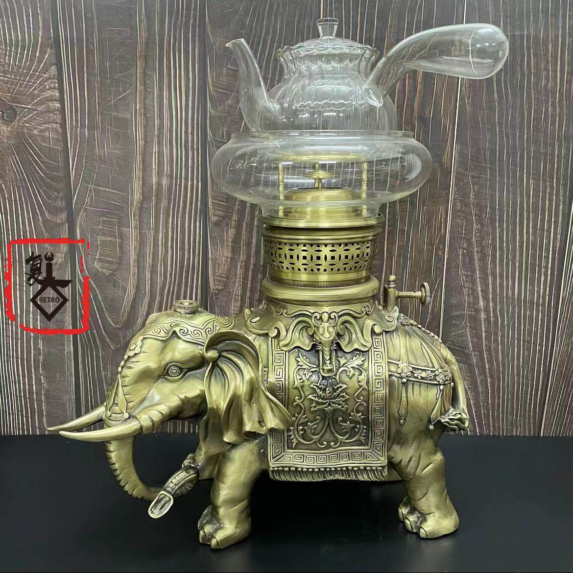 空气灯明火复古茶灯功夫茶煮茶炉