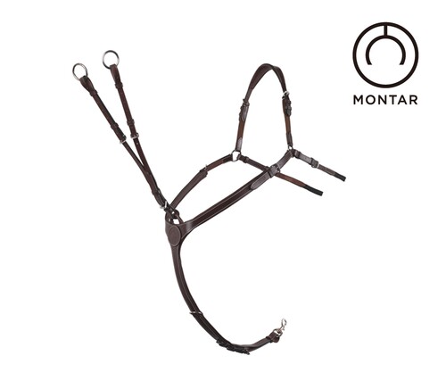 牛皮材质低头革MONTAR马术用品
