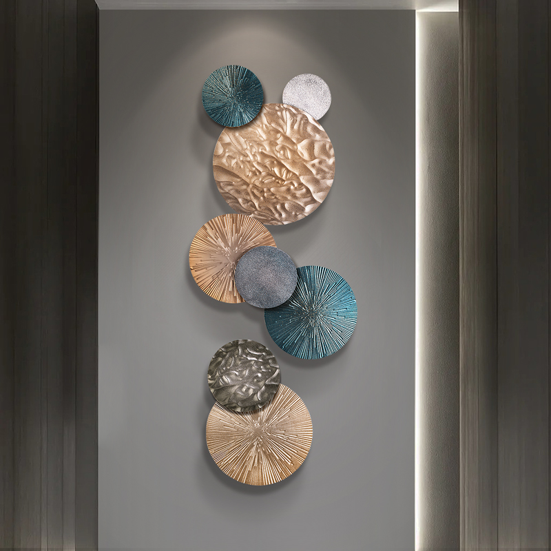 轻奢入户玄关装饰画客厅走廊