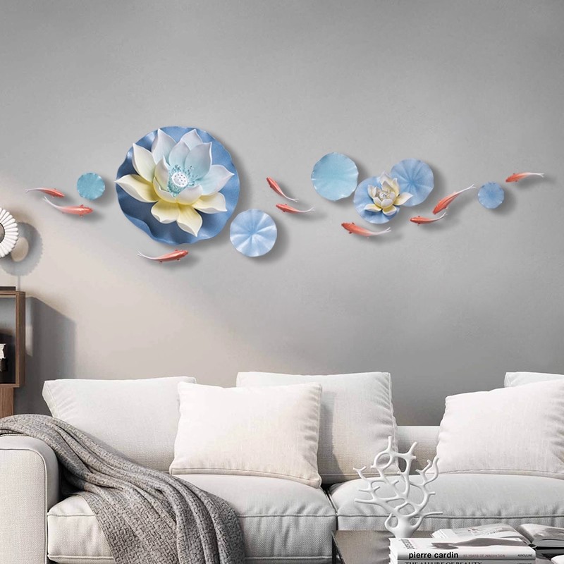 新中式客厅墙面装饰背景墙壁挂