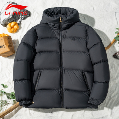 李宁新款故宫联名男鸭绒羽绒服