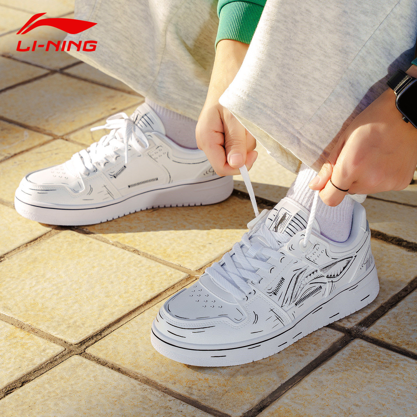 2026李宁板鞋男鞋春季新款男生鞋子百搭运动青少年休闲鞋男款潮流,运动鞋new,板鞋,淘宝优惠券,粉丝福利购,淘宝优惠卷