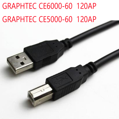 CE5000-120 CE6000-60方口图王刻字机数据线 USB日图切割机打印线