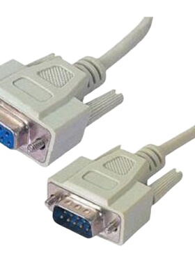 优泽台球计费系统数据线 九针对9孔数据线公对母串口线RS232