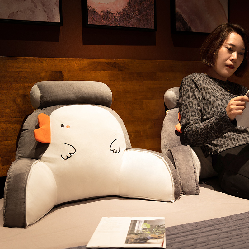 速发床床软窗大靠背学生宿舍头上玩手机床靠枕头护腰靠枕飘包抱枕