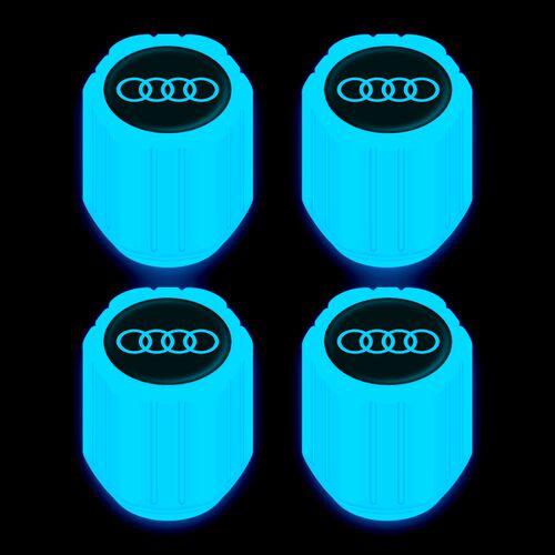 速发适用于A5L A4  Q6L ALQ Q2L Q7  A7夜光汽车气门嘴帽
