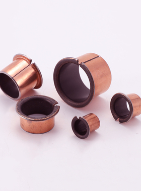 速发SF-1F型卷无边油2润滑复合铜套衬套台阶法兰轴承套6/8/10/1自