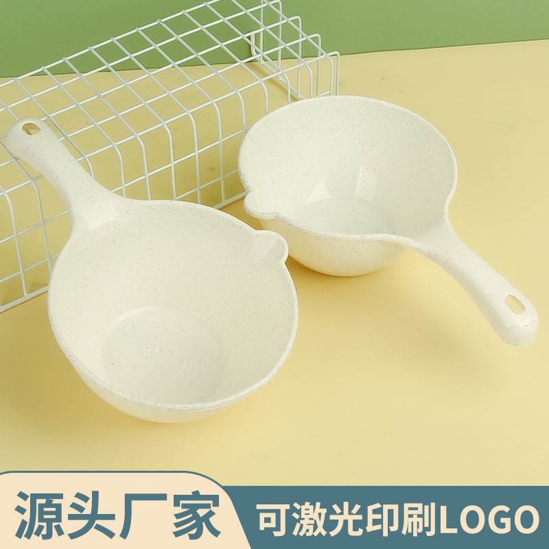 速发家用厨房塑厚加料水瓢长柄水宝沐浴水舀儿童勺宝洗澡水舀