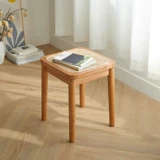 Северная туалетная табуретка твердый деревянный виноградный табурет может сложить стулья